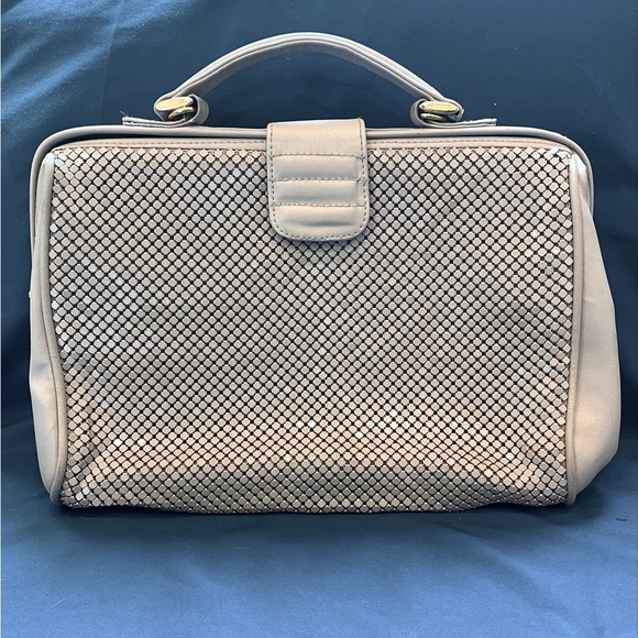 Vintage Whiting and Davis chain metal clutch and purse combo - Picture 3 of 17